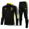 Juventus Trenings Collegegenser Set 2021-22 Kvart-Zip Svart - Herre